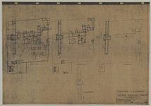 217623 Plattegronden van het Militair Hospitaal (Springweg 21) te Utrecht.N.B.: De naam en het adres zijn rond 1970 ...